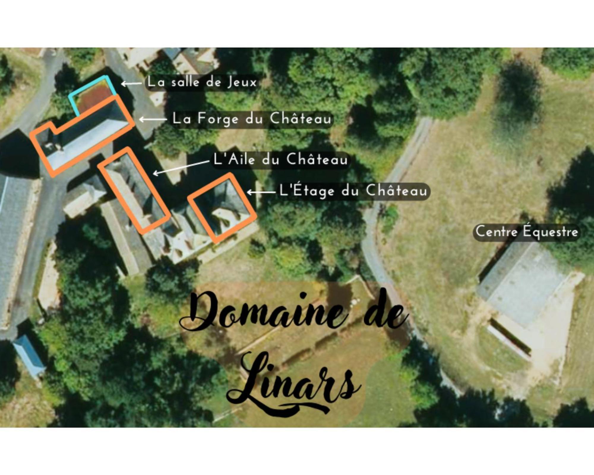 Le Domaine De Linars - L'Aile Du Chateau Villa Le Truel Buitenkant foto